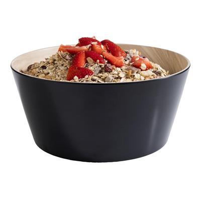 [1052] Schaal 22.0cm 2.2ltr Frida melamine zwart