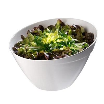 [2248] Schaal balance 24.5cm h15.0cm wit melamine