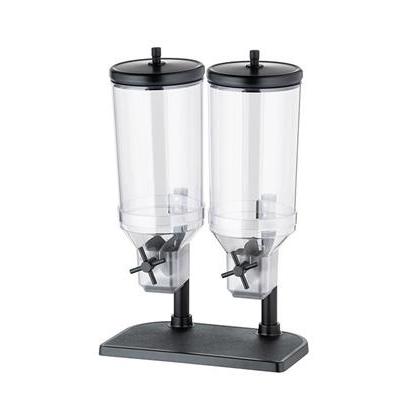 [52371] Muesli dispenser 2x4.5ltr zwart