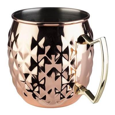 [52635] Moscow mule mug 50.0cl copper glans ruit