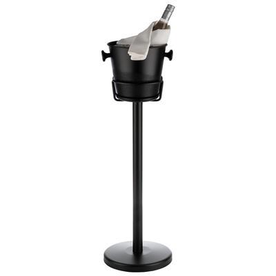 [52654] Wijnkoelerstandaard 26.5cm (H)71.5cm aps zwart
