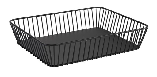 [55831] Fruit/broodmand 1/2gn (H)7.0cm Urban draad zwart aps