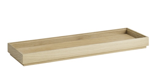 [55837] Houten tray 2/4 gn (H)4.5cm Valo
