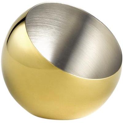 [57642] Set van 3 buffetschaal sphere 10.0cl gold