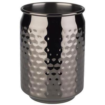 [57668] Cool mug 35.0cl rvs gunmetal hammered