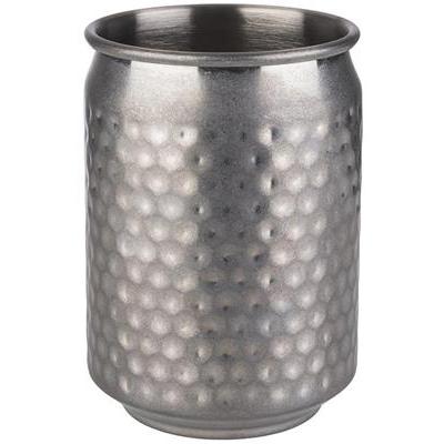 [57670] Cool mug 35.0cl rvs vintage hammered