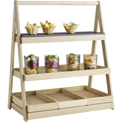 [57713] Etagere 3-laags 55.5x32.5(H)64.0cm Valo