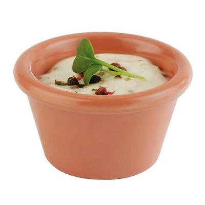 [6874] Dipper/tipje 6.0cm terracotta melamine