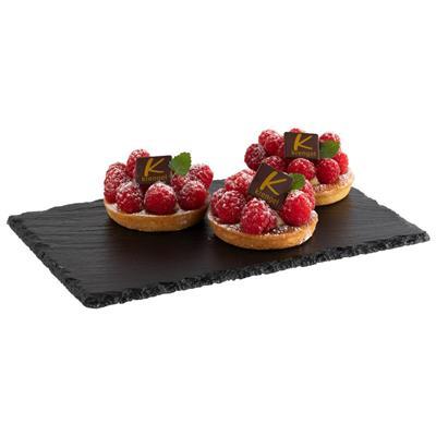 [9528] Leisteen rechthoek gn 1/4 aps