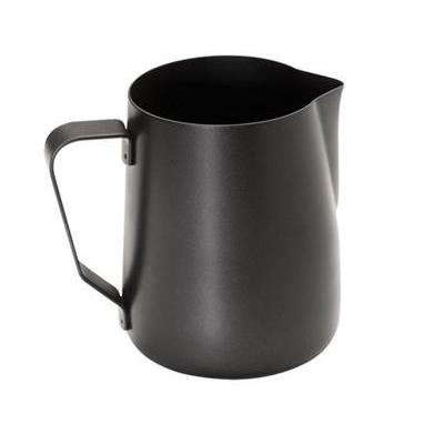 [9713] Melk/sauskan 80.0cl rvs zwart antikleef *