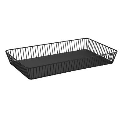 [9720] Fruit/broodmand 1/1gn (H)7.5cm zwart