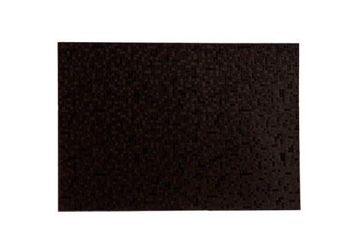 [1543] Placemat 43.0x30.0cm zwart pvc