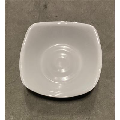 [6222] Dipper/tipje vk 9.0cm Melamine wit crl – uitlopend