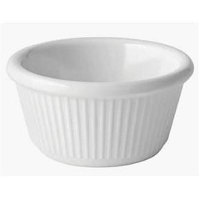 [6475] Dipper/tipje rd 3.0cl Melamine wit crl – uitlopend