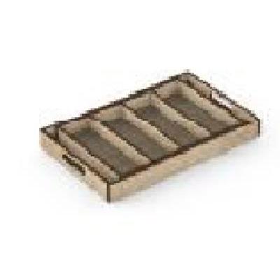 [13356] Market tray large rh 7vaks Lava stone hpl – prijs op aanvraag – uitlopend