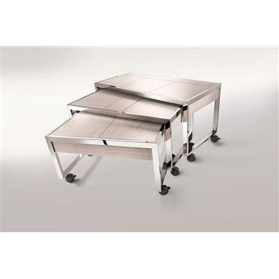 [13345] Nesting buffet table set 3pc Hpl Colonial – prijs op aanvraag – uitlopend