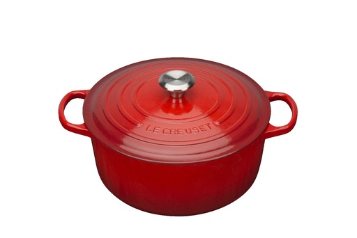 [58350] Braadpan rond 20.0cm 2.4l Kersenrood Le Creuset