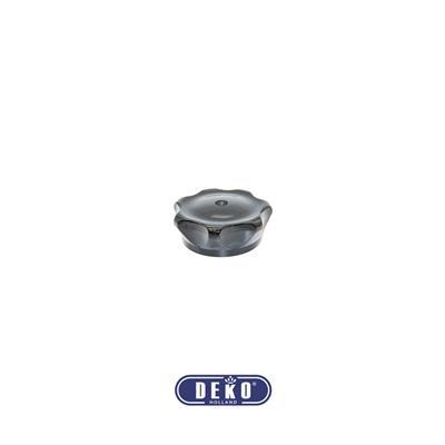[8559] Draaiknop/indexknop zwart 834 Deko