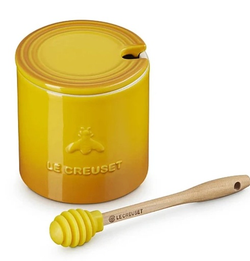 [505822] Honingpotje met silicone honinglepel Nectar 42.0cl