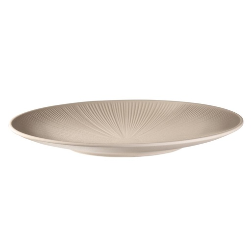 [55843] Bord 33.0cm melamine nero zand