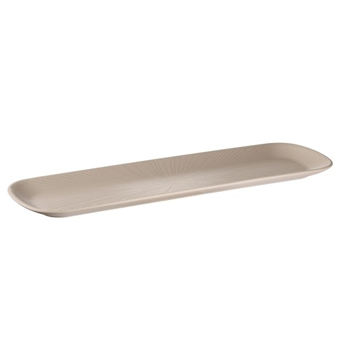 [55844] Plateau 2/4gn melamine nero beige