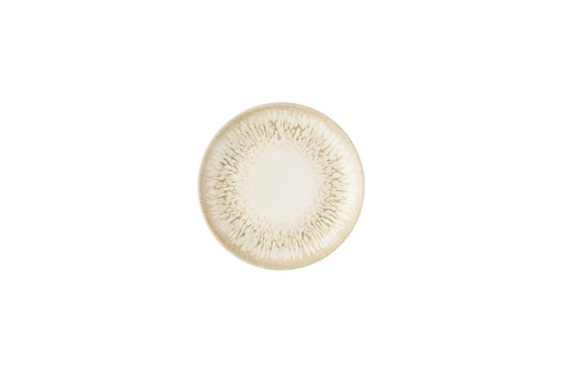 [505879] Bord plat coupe 16.5cm Inked Lumé Natural 
