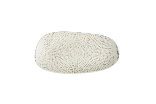 [505880] Schaal organisch 35.0x15.0cm Inked Cascade Taupe