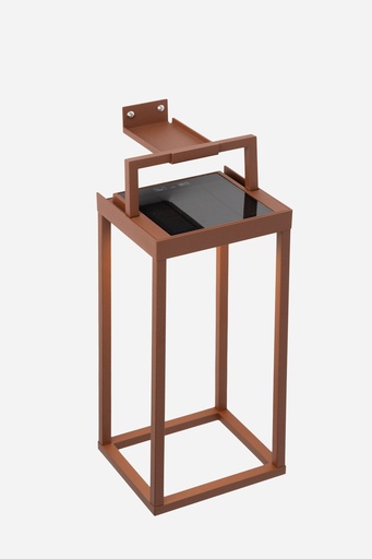 [58098] Solarlamp Led 31.5cm Home Rust