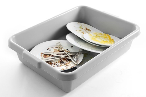 [505993] Afruimbak 55.4x41.0cm grijs Hendi