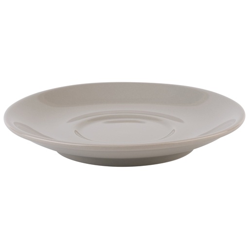 [506036] Cappuccinoschotel porselein ø 15.5x2.5cm Snug taupe