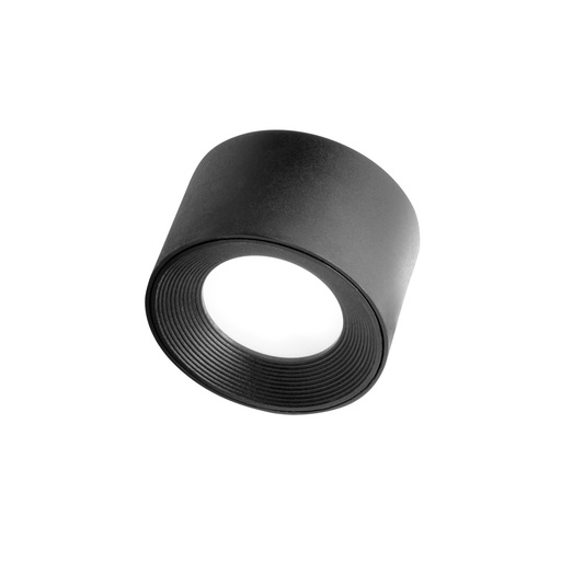[506039] LED-kop 7.5x7.5x4.8cm Valumo zwart