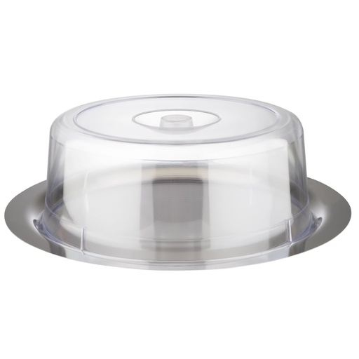 [506067] Dienblad met deksel Finesse 38.0x38.0x12.0cm RVS 18/0