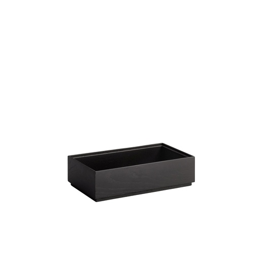 [506089] Eikenhouten box 32.5x17.6x8.5cm Valo zwart