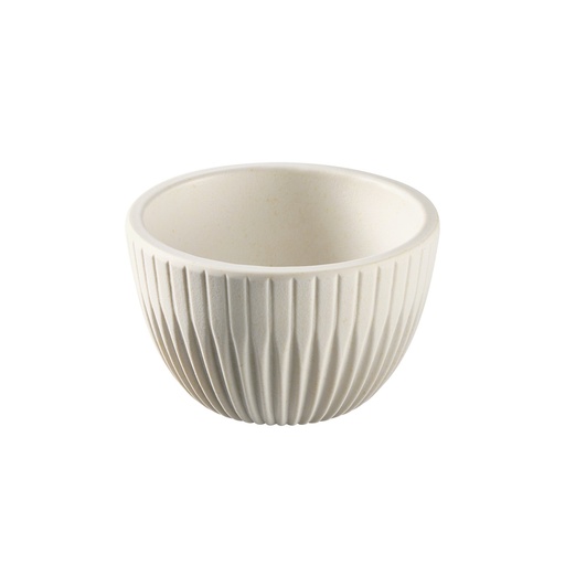 [506121] Melamine dipkommen set van 6 6.0x6.0x3.5cm Lineo wit