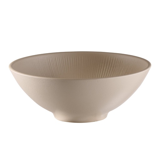 [506134] Kom melamine 1.7 liter 24.0x24.0x9.0cm Nero Zand