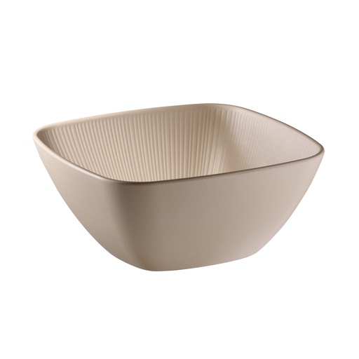 [506138] Melamine Kom 25.0x25.0x11.0cm 3.5 liter Nero Zand