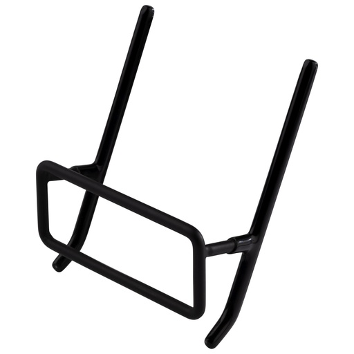 [506182] Dekselhouder 2 stuks 10.5x8.5x3.5cm rvs pvc met antislipcoating zwart