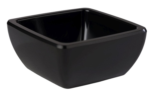 [506264] Kom 6.5x6.5x3.0cm 0.05 liter Friendly PET Zwart set van 6