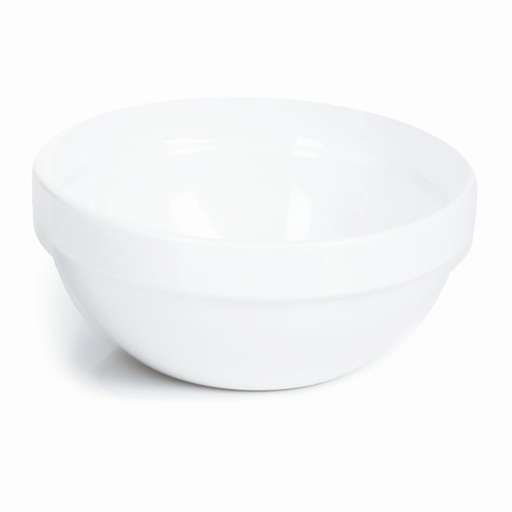 [506269] Kom PET 2.5 liter Ø 23.0x10.5cm Friendly wit