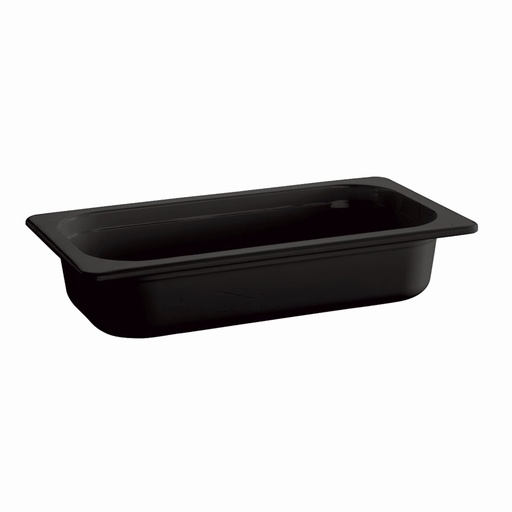 [506275] GN 1/3 bak 2.0 liter 32.5x17.6x6.5cm Friendly PET zwart