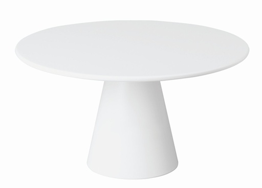 [506387] Taartbord Ø 31.0x16.0cm hoog Casual wit melamine