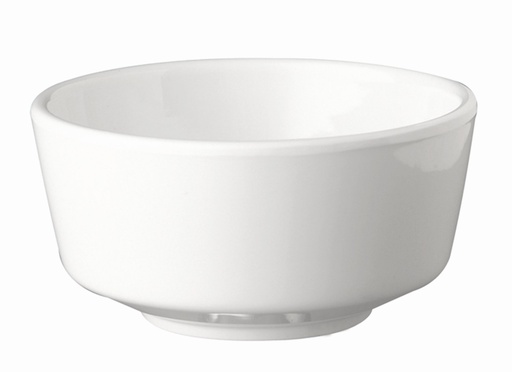 [506391] Schaal rond Ø 13.0x6.5cm 0.45 l Float wit melamine