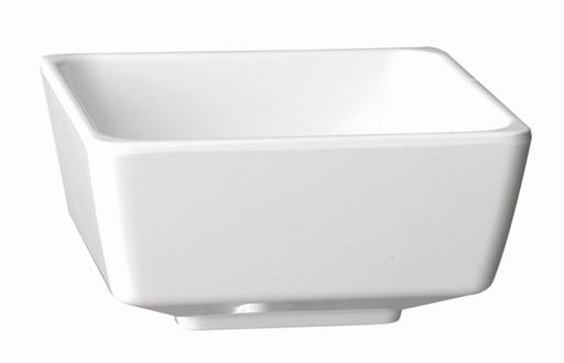 [506400] Melamine kom 12.5x12.5x6.0cm Float wit 0.5 liter