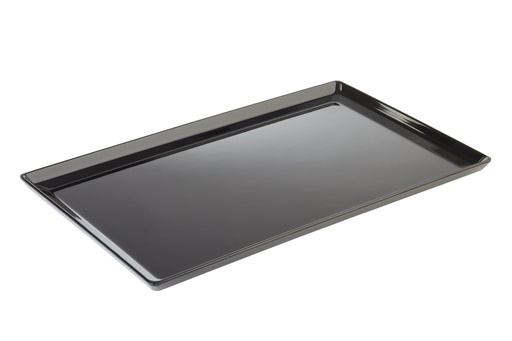 [506406] Serveerblad GN 1/1 Float zwart 53.0x32.5x3.0cm Melamine