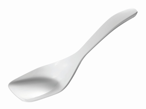 [506422] Melamine Serveerlepel 7.0x6.5x26.5cm Profi wit