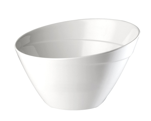 [506425] Schaal melamine 30.0x30.0x19.5cm Balance wit 5.0 liter met antislipvoetjes