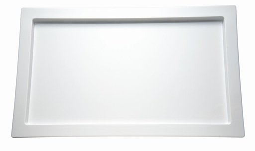 [506427] Melamine serveerschaal GN 1/3 32.5x17.6x2.0cm Frames wit