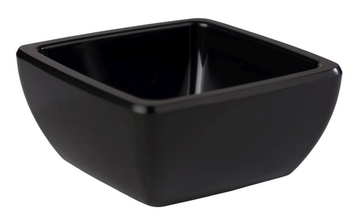 [506486] Kom 6.5x6.5x3.0cm 0.05 L melamine Pure zwart