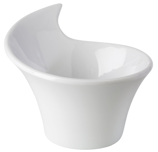 [506497] Minikom melamine 8.5x7.0x6.0cm 0.07 liter wit set van 24 stuks