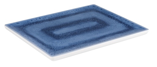 [506553] GN 1/2 schaal Blue Ocean decor blauw/wit 32.5x26.5x2.0cm melamine